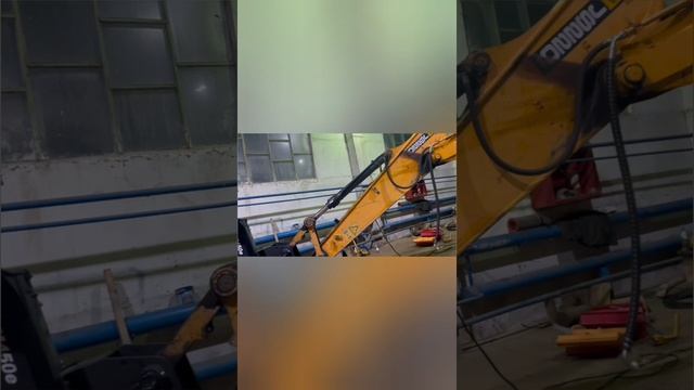Гидролиния под "Мульчер" на JCB JS220