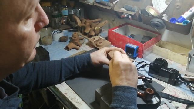 Как сделать курительную трубку (Часть 1)-How to make a smoking pipe