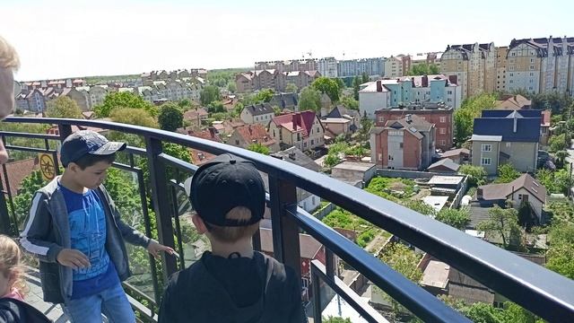 Зеленоградск, вид с водонапорной башни 15.05.24 2