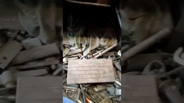 буржуйка с котлом на тосоле в гараж.mp4