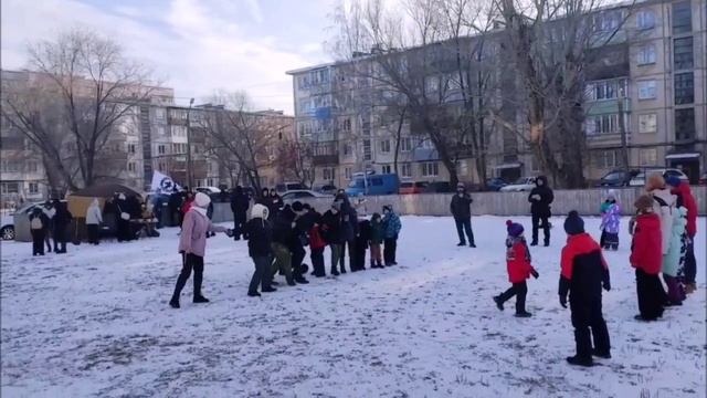 Координатор Октябрьского района, прислал видео из Рубцовска Алтайского края.