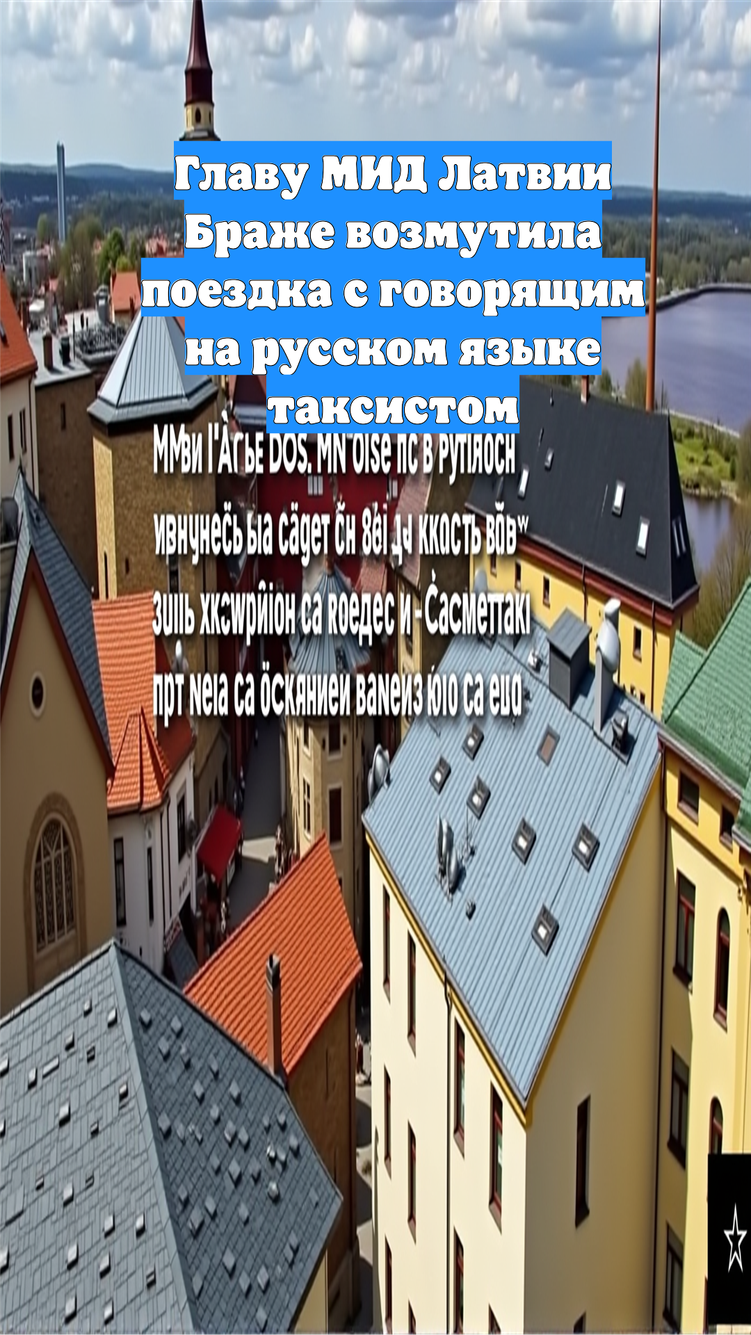 Главу МИД Латвии Браже возмутила поездка с говорящим на русском языке таксистом
