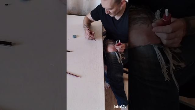 Тайная вечеря копия #шортс #арт #портрет #хобби #своимируками #рисунок #рисование #графика #общение