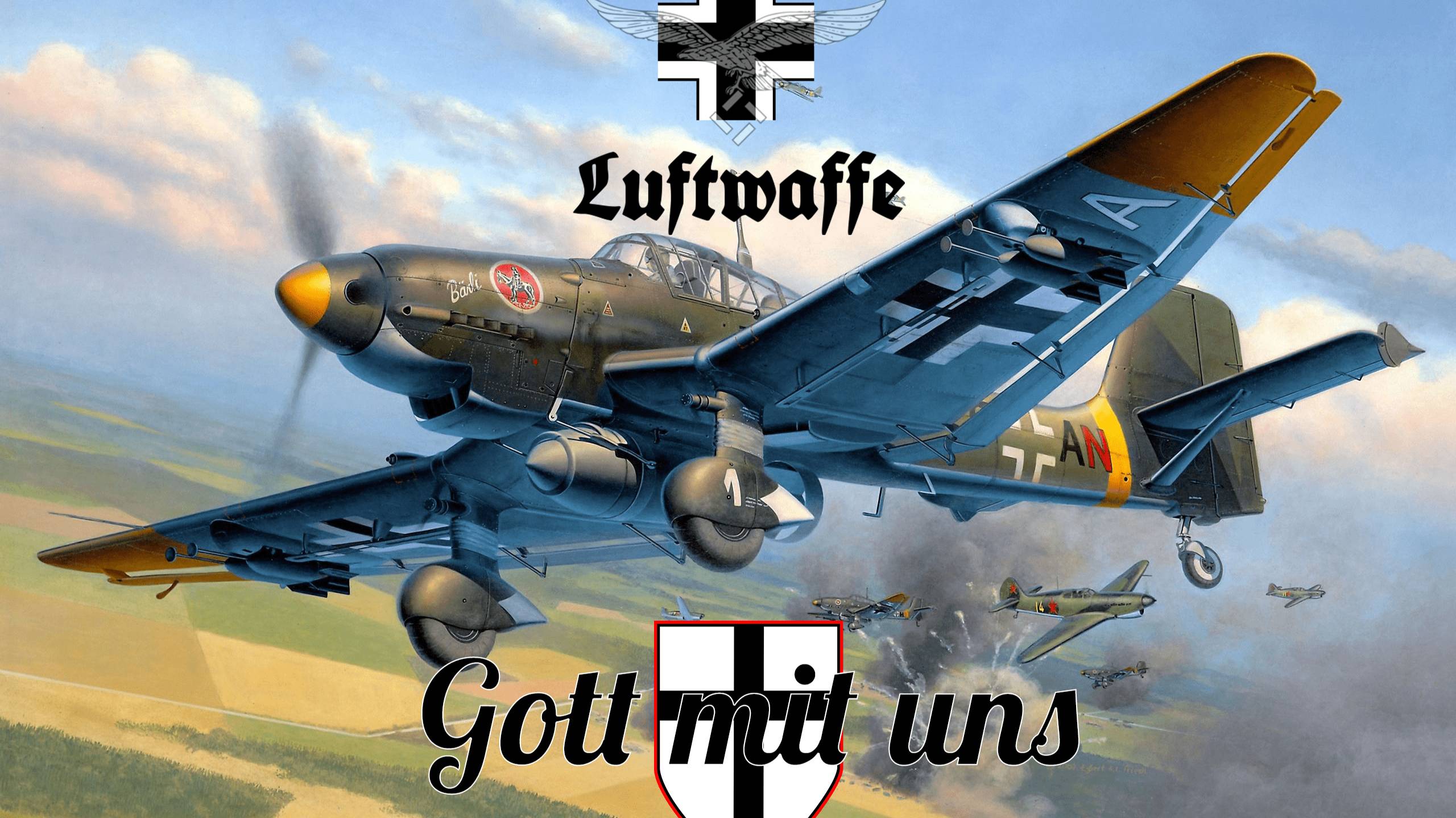 Ил-2 Штурмовик Битва за Сталинград | ✚ "Gott mit uns" ✚ | SG2 "Immelman"