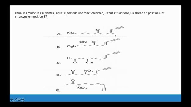 Constitution des molécules organiques - Capsule vidéo N°9