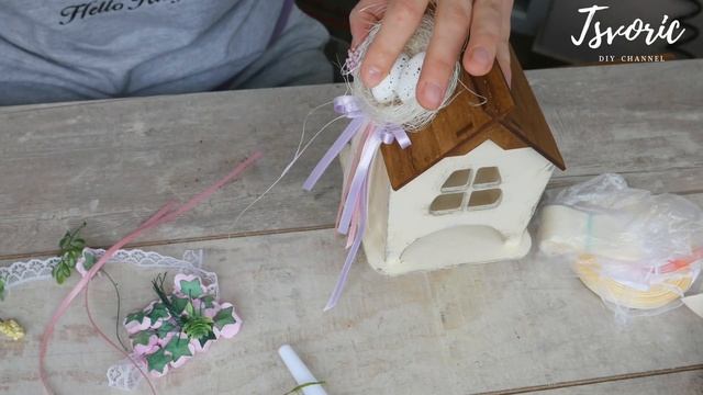 Spring decor / Tea house / Весенний декор / Чайный домик / DIY TSVORIC