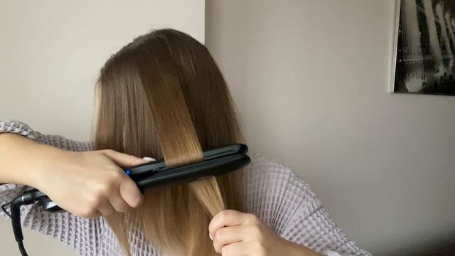 Выпрямление волос паровым выпрямителем для волос Haier HHS-604