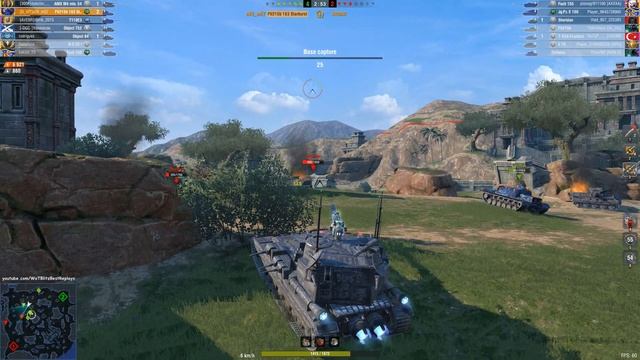 Мир танков.WOT. Дамаг от FV215b