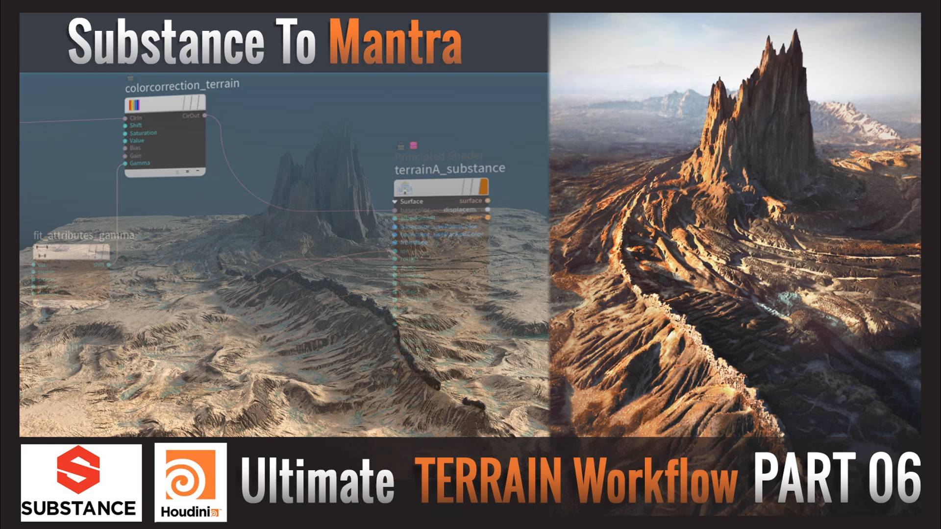 Part06 Substance To Mantra  UltimateTerrainWorkflow