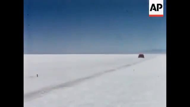 Mickey Thompsons 1969 Mustang Mach 1's at Bonneville