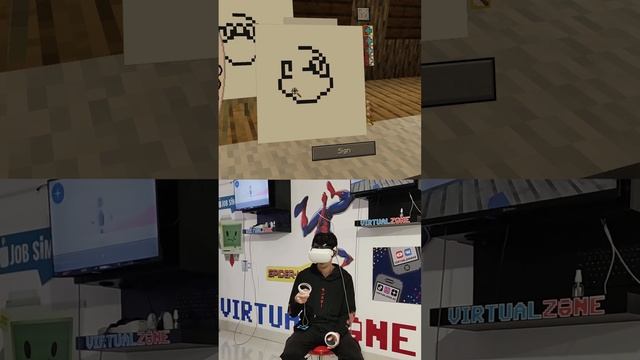 VR Pixel Art 354 #vr #minecraft #minecraft_pixelart