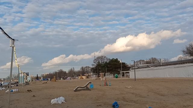 В Анапе вечереет. 19 декабря 2024.