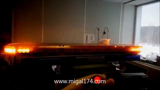 Светодиодная мигалка на эвакуатор с режимами