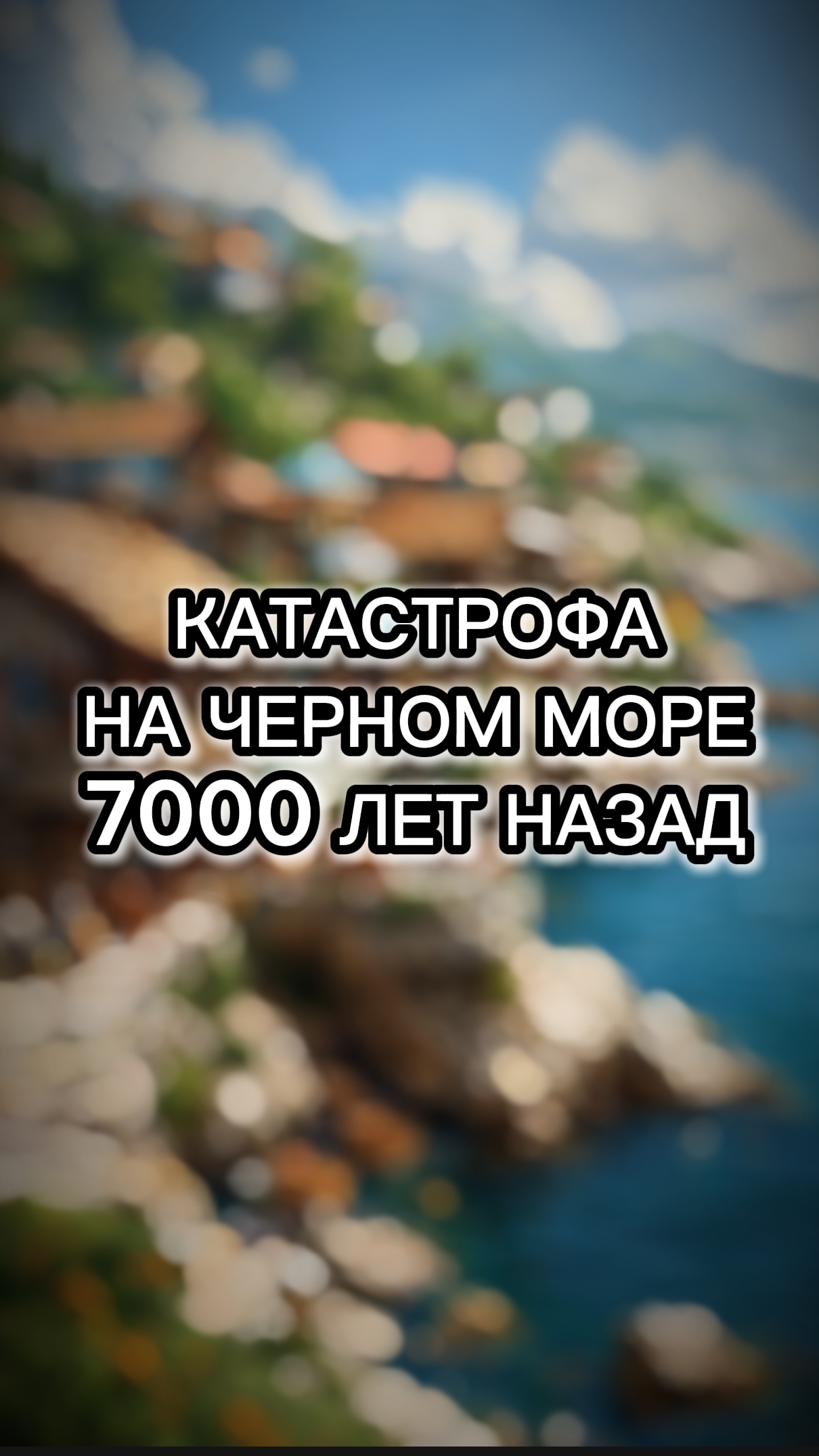 Катастрофа в Черном море 7000 лет назад