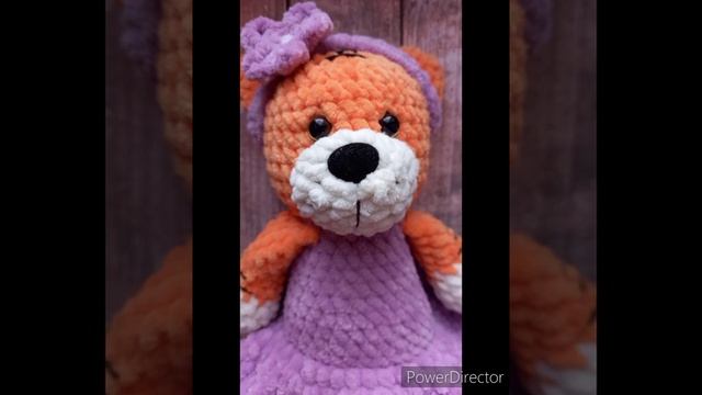 Тигрёнок Марта. Вязаная игрушка