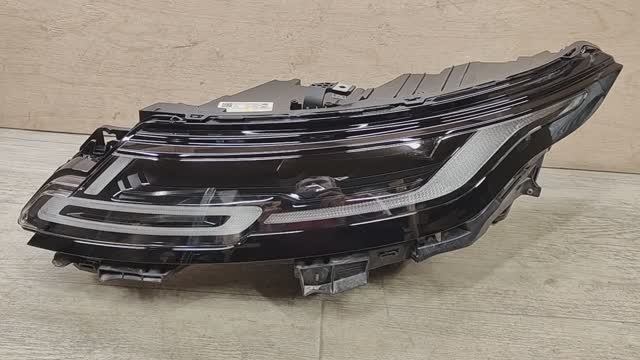 Фара левая для Land Rover EVOQUE 2 2019 2020 2021 2022 2023 год выпуска LED в сборе с блоком розжига