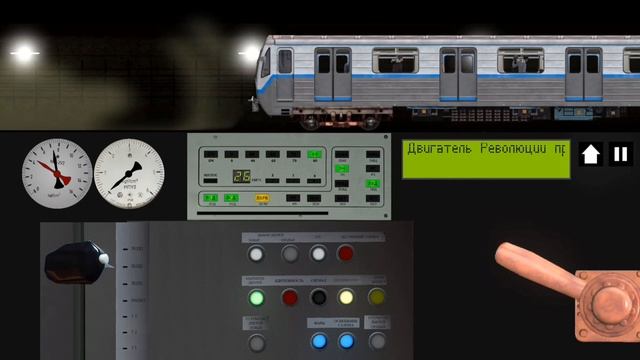 Нижегородское метро "Автозаводская линия" на 81-717.6 (Шестёрка)