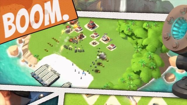 Boom Beach: Official Launch Trailer|| iOS Android iPad GamePad