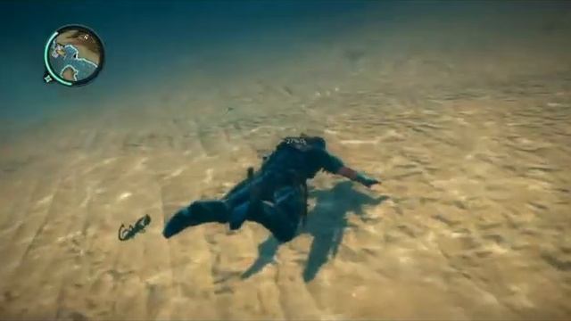 just cause 2 scorpion dans l'eau WHAT!!!!