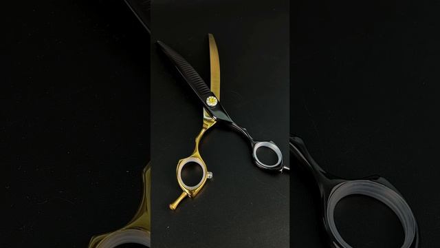 Ножницы MOON BENT 7.5 MD75 blackgold шанкофилеры изогнутые