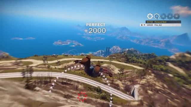 Just Cause 3 - Dragline Dive Tour - Time Saver 5 Gears