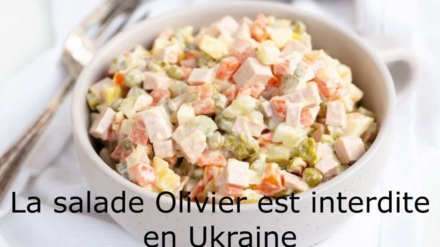 La salade Olivier est interdite en Ukraine