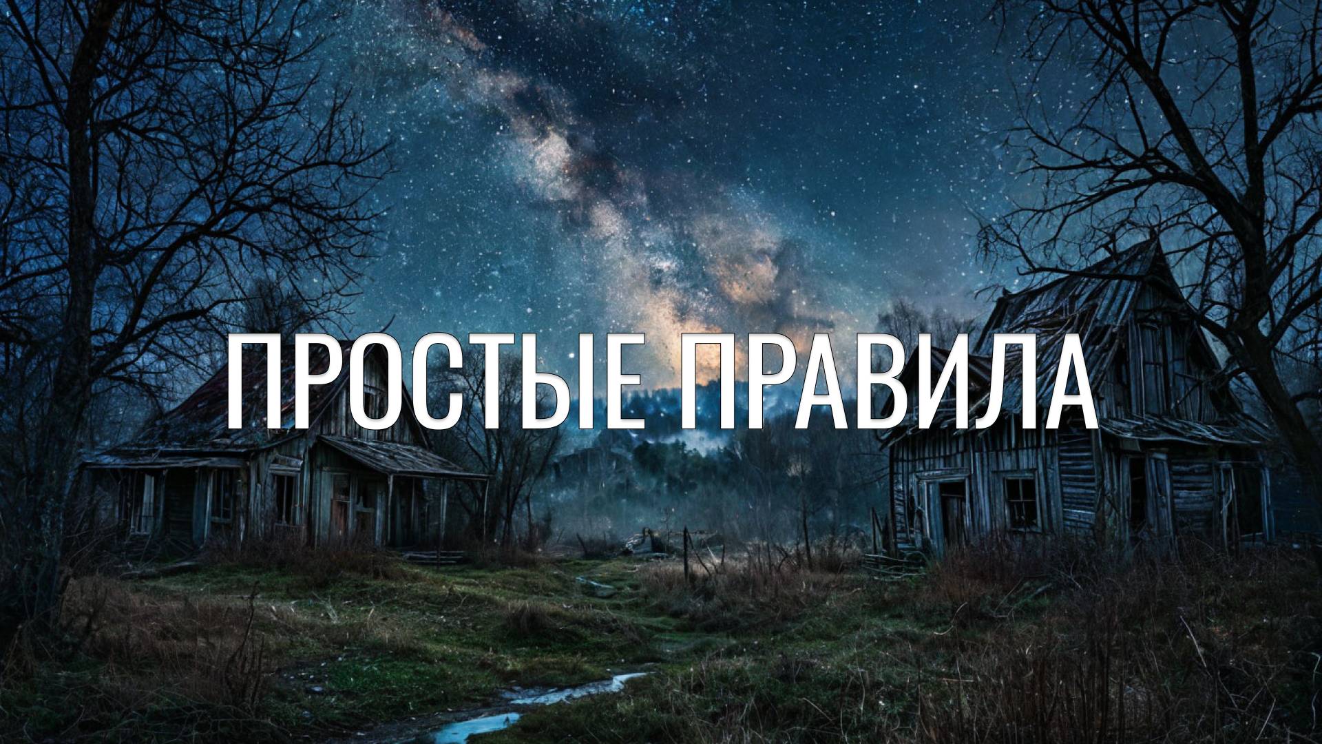 Простые правила Страшная история на ночь