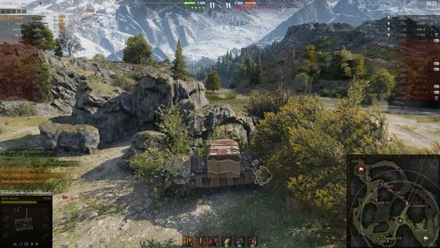 Мир танков. WOT. Бой на FV4005
