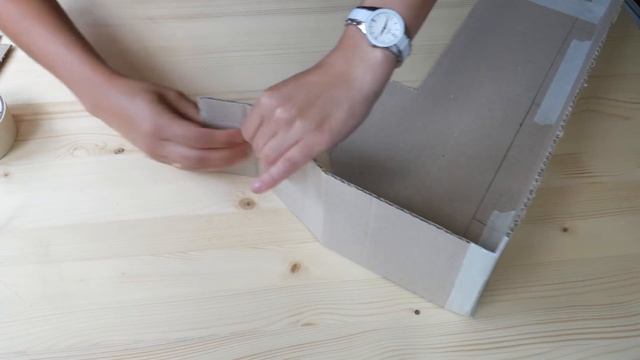 The number of corrugated paper / Часть 1 Каркас из картона для цифры | Цифра из гофрированной бумаги