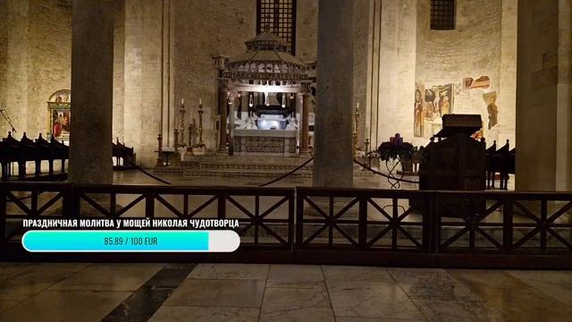 НИКОЛАЙ ЧУДОТВОРЕЦ праздничная молитва у мощей святителя