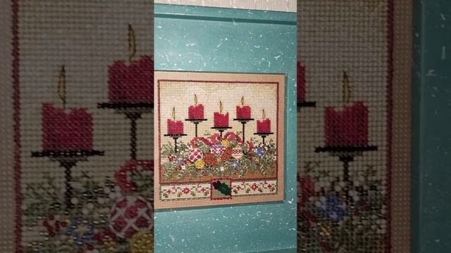Новогодняя вышивка. Mill hill. Декор.