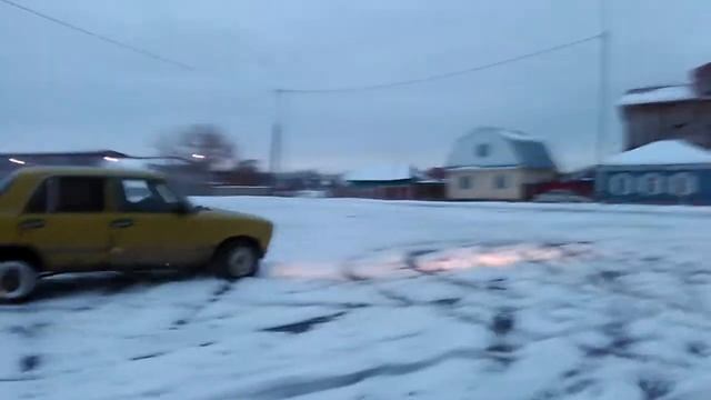 Зимний Drift , открытье сезона !!!ЖИГА ВАЛИТ!!!!!