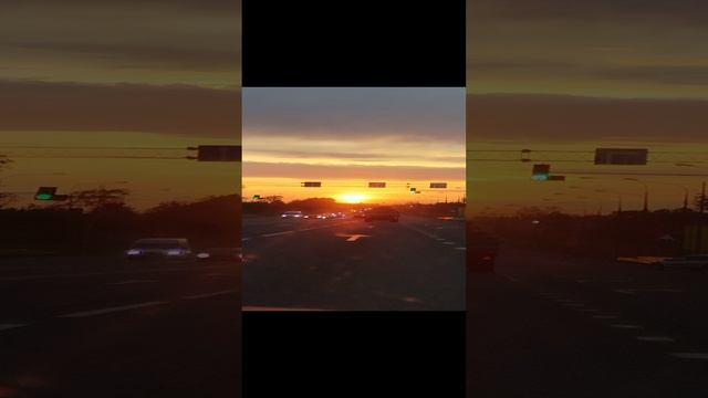 Потрясающий закат