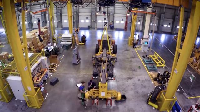 Сборка автогрейдеров John Deere в Домодедово