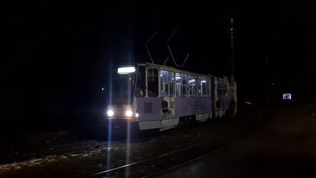 Новогодний трамвай поехал в ДЕПО 17.12.2024