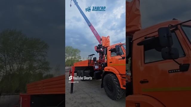 Отгрузка КАМАЗ 43118. Автомобиль поедет в г. Воронеж #shortsyoutube #камаз #грузовик
