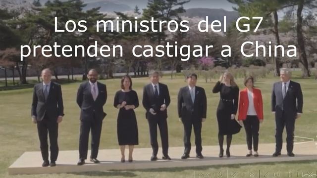 Los ministros del G7 pretenden castigar a China