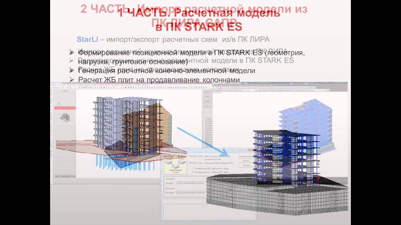 Автоматизированный расчет ЖБ плит на продавливание