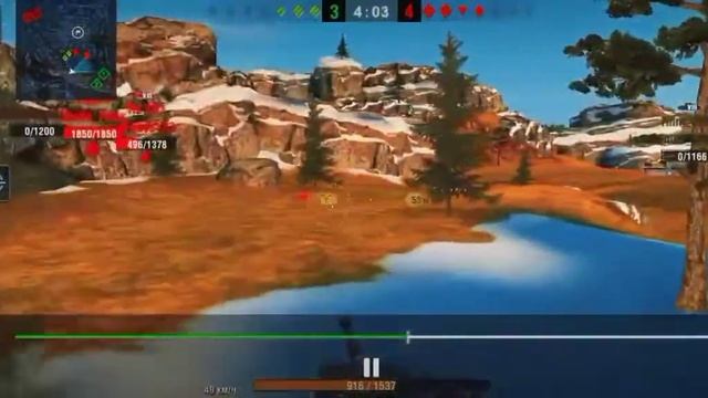 Прекрасный бой на Bat.-Châtillon Bourrasque