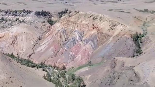 Удивительные "марсианские горы" Алтая
