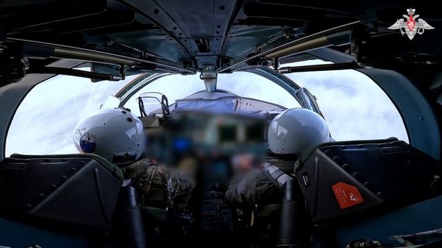 Боевая работа экипажа Су-34