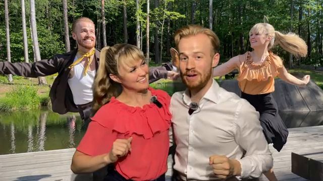 LINDY HOP DANCE - Sondre & Tanya. Рок н ролл. Танцы