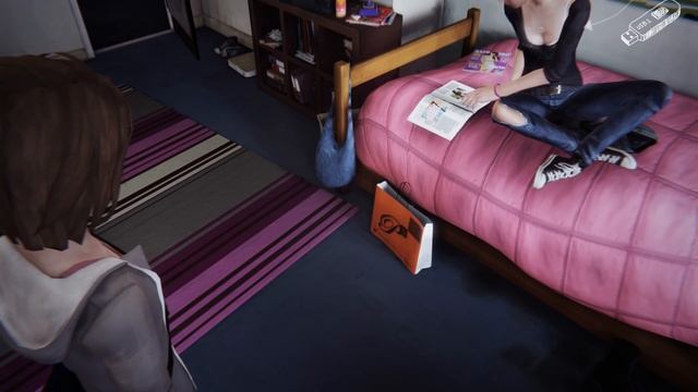 Life Is Strange - Chrysalis: Warren's Flashdrive Mission, Max Looks At Dana's Pregnancy Test 60fps