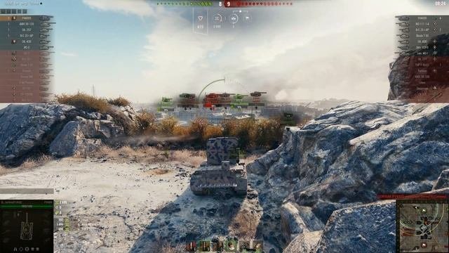 Мир танков. WOT.Отличный бой на БАБАХЕ