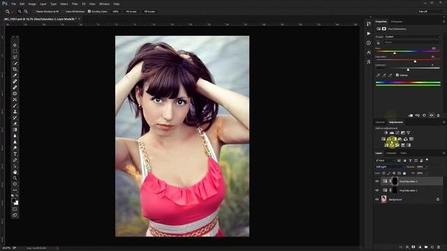 Секреты Фотошопа #13: Меняем цвет глаз и губ в фотошопе  | Фото Лифт