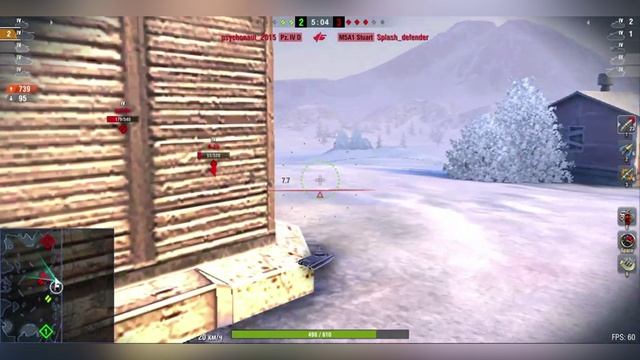 Танк М7.Воин.WoT Blitz.