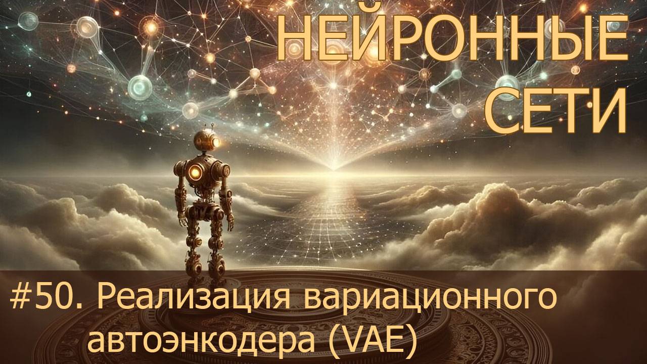 #50. Реализация вариационного автоэнкодера (VAE) | Нейросети на PyTorch