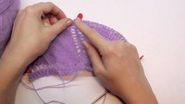 Как связать шаль спицами для начинающих. Красивая шаль спицами