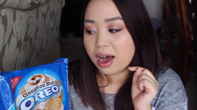 CINNAMON BUN OREO NEW #GRACEBITES Ep. 217