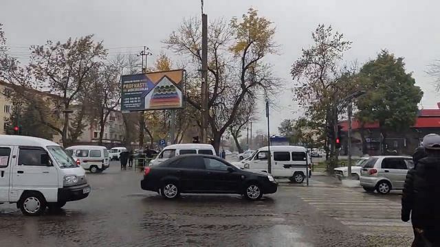 3   Прогулки по Алмалыку  Дождь
